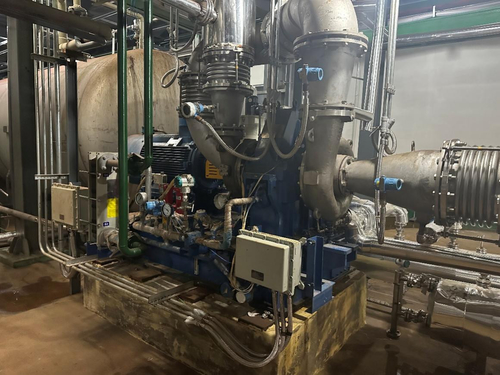 最新の会社の事例について 蒸気圧縮機