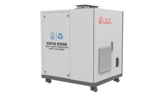 23-124m3/min 流量範囲 空気懸浮吹風機 5-120kPa のブース