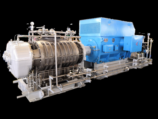スタッドレスタイヤ蒸気圧縮機 空気冷却 380V コンパクトで頑丈な設計