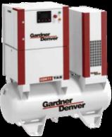 7.5～22kW 一体型エアコンプレッサ（冷凍式ドライヤ付） 0.81～3.7m³/min