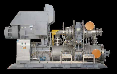 電動プロセスガスコンプレッサー 2-36bar 2000-48000m³/h