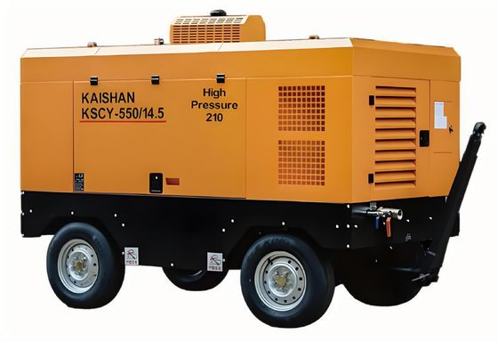 産業分野でのあなたのビジネスニーズを満たすためのマルチアプリケーション範囲の移動式空気圧縮機